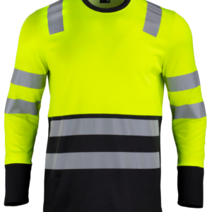POLERA HIBRIDA HI VIS BI COLOR